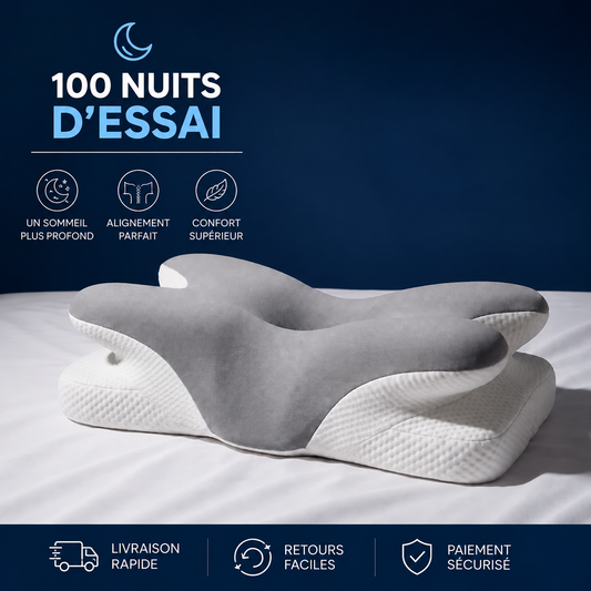 Oreiller Cervical Ergonomique CerviZen™